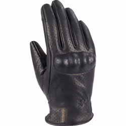 Bering Zack Gants de moto perforés pour femmes, noir, taille L