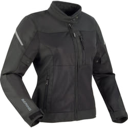 Bering Ozone Veste textile de moto pour femmes, noir, taille 48