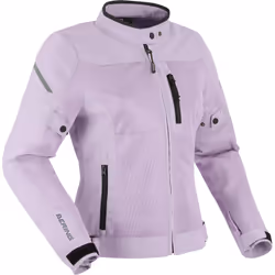 Bering Ozone Veste textile de moto pour femmes, pourpre, taille 38