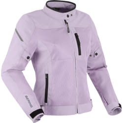 Bering Ozone Veste textile de moto pour femmes, pourpre, taille 38