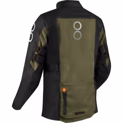 Bering Zephyr veste textile de moto imperméable, noir-brun, taille L pour Hommes