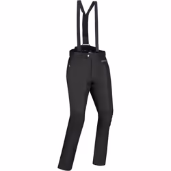 Bering Siberia Pantalon textile de moto imperméable, noir, taille 4XL pour Hommes