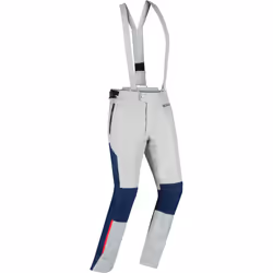 Bering Siberia Pantalon textile de moto imperméable, gris-bleu, taille L pour Hommes