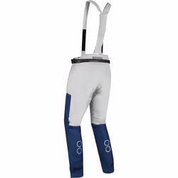 Bering Siberia Pantalon textile de moto imperméable, gris-bleu, taille S pour Hommes
