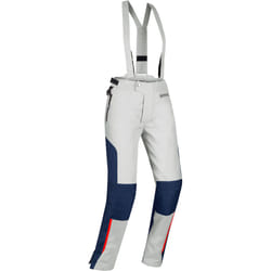 Bering Siberia imperméable Ladies Motorcycle Textile Pantalons, gris-bleu, taille 48 pour Femmes