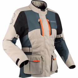 Bering Siberia imperméable dames moto textile veste, beige, taille 44 pour Femmes