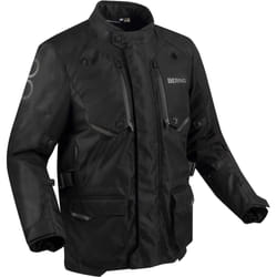 Bering Calgary veste textile de moto imperméable, noir, taille M pour Hommes