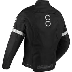 Bering Exup veste textile de moto imperméable, noir, taille M pour Hommes