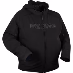 Bering Davis King Size veste textile de moto imperméable, noir, taille 5XL pour Hommes