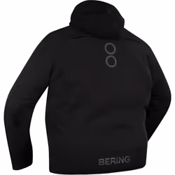 Bering Davis King Size veste textile de moto imperméable, noir, taille 5XL pour Hommes