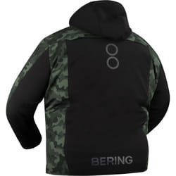 Bering Davis King Size veste textile de moto imperméable, noir-multicolore, taille L pour Hommes