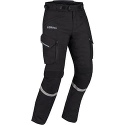 Bering Antartica GTX Pantalon textile de moto imperméable, noir, taille 4XL pour Hommes