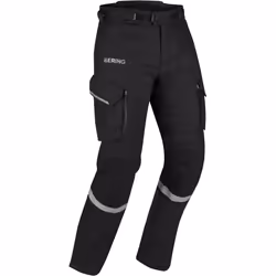 Bering Antartica GTX Pantalon textile de moto imperméable, noir, taille 4XL pour Hommes