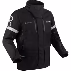 Bering Antartica GTX veste textile de moto imperméable, noir, taille XL pour Hommes