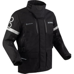Bering Antartica GTX veste textile de moto imperméable, noir, taille XL pour Hommes