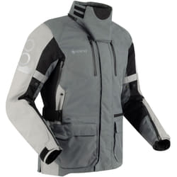 Bering Antartica GTX veste textile de moto imperméable, noir-gris, taille L pour Hommes