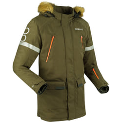 Bering Wembley veste textile de moto imperméable, vert-brun, taille XL pour Hommes
