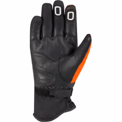 Bering Zephyr gants de moto imperméables pour femmes, noir-orange, taille 2XL