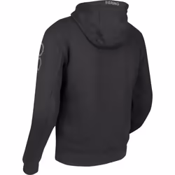 Bering Lynx Sweat à capuche zippé moto, noir, taille L pour Hommes
