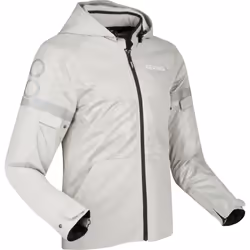 Bering Profil 17353 Veste textile de moto, noir-gris, taille 2XL pour Hommes