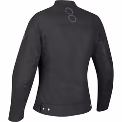 Bering Rafal Veste de moto textile pour femmes, noir, taille 42