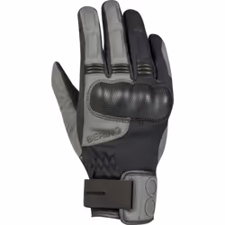 Bering Profil Gants de moto pour femmes, noir-gris, taille M