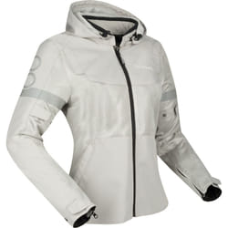 Bering Profil 17353 Veste textile de moto pour femmes, gris, taille 42