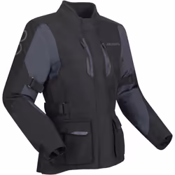 Bering Siberia imperméable dames moto textile veste, noir-gris, taille 38 pour Femmes