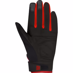 Bering Breeze Mesh Gants de moto, noir-rouge, taille L pour Hommes