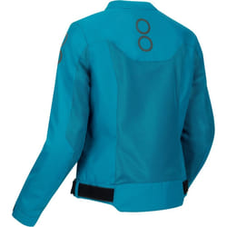 Bering Alias Mesh Veste textile de moto pour femmes, bleu, taille 36