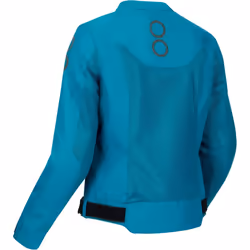 Bering Alias Mesh Veste textile de moto pour femmes, bleu, taille 44