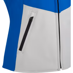 Bering Rotor Softshell imperméable dames moto textile veste, gris-bleu, taille 38 pour Femmes