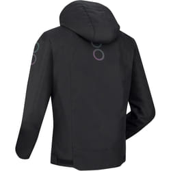 Bering Warwick Veste textile de moto imperméable, noir, taille 2XL pour Hommes