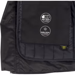 Bering Warwick Veste textile de moto imperméable, gris-rouge, taille L pour Hommes