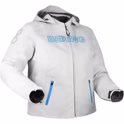 Bering Warwick Queen Size imperméable dames moto textile veste, gris-bleu, taille 50 pour Femmes - Vue supplémentaire 2