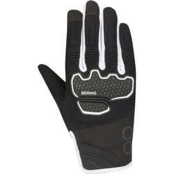 Bering Breeze Mesh Gants de moto pour femmes, noir-blanc, taille L