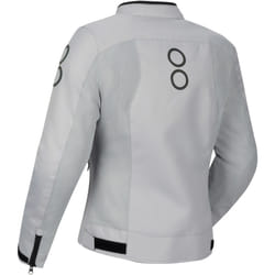 Bering Zao 3in1 imperméable dames moto textile veste, gris-vert, taille 42 pour Femmes