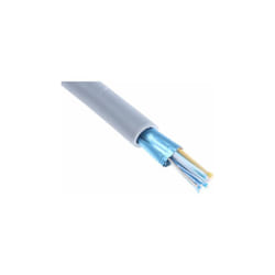 Cae Groupe - Câble téléphonique 6 conducteurs, 24 awg 3 paires, l 100m, Blindé Ruban aluminium Gris, Gaine pvc ( Prix pour Bobine de 100 Mètres )