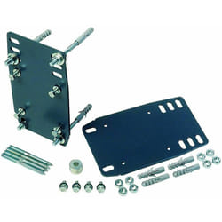 2400485 - Plaques de fixation pour piliers de portail battant irréguliers - Compatibles motorisations à bras sga, Evolvia, Passeo et Axovia - Somfy