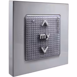 Commande murale 1 moteur ou groupe de moteurs RTS - SomfyCe bouton de commande mural se fixe dans votre intérieur pour permet ...