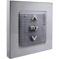 Commande murale sans fil pour gestion de motorisations Silver - Somfy