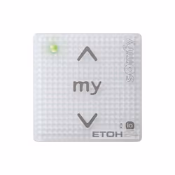 Chaque unité dans le panier = 1 unité Commande murale mono-canal Smoove 1 IN io Pure Shine pour commande manuelle d'un ou plu ...