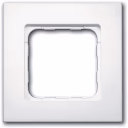 Cadre blanc laqué pour commande murale Smoove Cadre compatible avec les commandes murales Smoove utilisant les technologies R ...