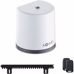 2401409 - Motorisation de portail coulissant Freevia 400 rts - Livrée avec 2 télécommandes Keypop et 4m de crémaillère - Compatible app TaHoma - Somfy