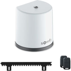 2401409 - Motorisation de portail coulissant Freevia 400 rts - Livrée avec 2 télécommandes Keypop et 4m de crémaillère - Compatible app TaHoma - Somfy