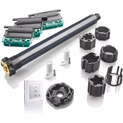 Somfy 2401529 - Kit de remplacement avec moteur Oximo io pour moteur volet roulant Radio io 6Nm Fenêtre