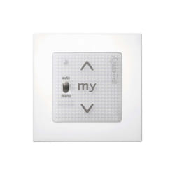 Emetteur mural smoove uno a/m io pure sans cadre - émetteur radio 1811404 Somfy