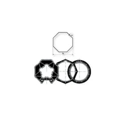 Adaptations moteur Somfy - Axe Imbac Ø70mm 9410336 - pour Moteur Ø50mm