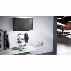 Somfy 1822618 adaptateur prise d'alimentation Blanc