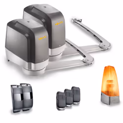 Description générale Le kit de motorisation pour portail battant Lockyvia Essential vous permet d'automatiser l'ouverture et  ...